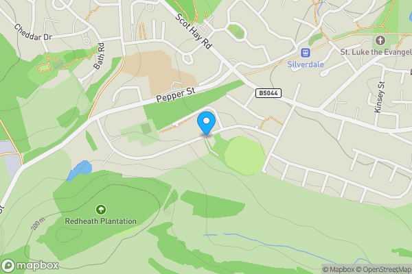 Map location for Underwood Road, Newcastle, Staffordshire, ST5 6QF