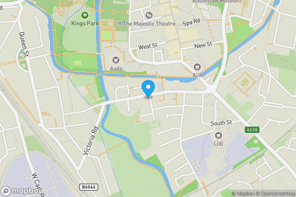 Map location for 74, Retford, Nottinghamshire, DN22 6HZ