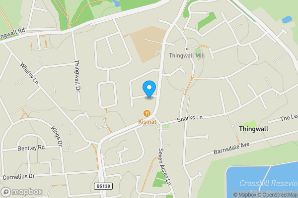 Map location for 1A Penrhyn Avenue, Thingwall, CH61 7UP