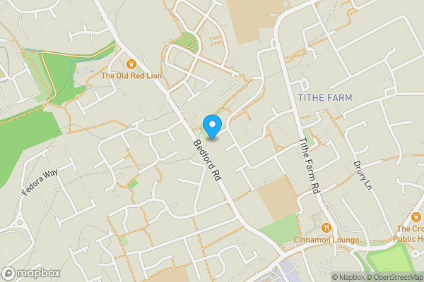 Map location for 15 Thornview Road, Houghton Regis, Dunstable, Bedfordshire, LU5 5HS