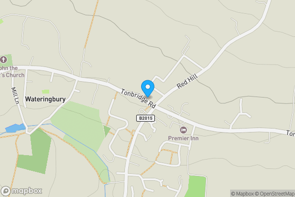 Map location for Basement Claremont House, 200 Tonbridge Road, Wateringbury, Maidstone, Kent, ME18 5NU
