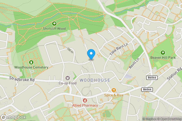 Map location for Vicar Lane, Sheffield, South Yorkshire, S13 7JH