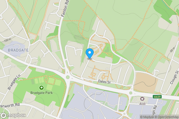 Map location for Dovercourt Road, Rotherham, South Yorkshire, S61 1SQ