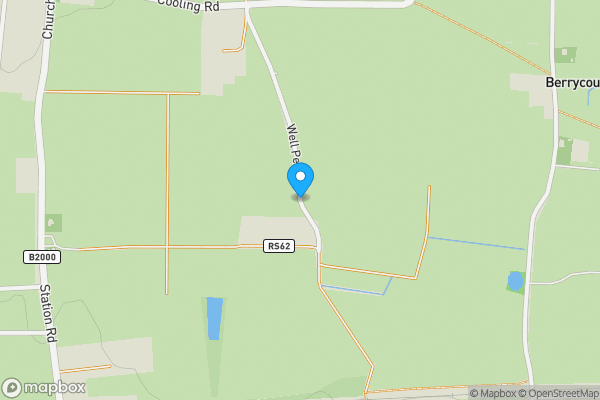 Map location for Reginald Lodge, Well Penn Road, Cliffe, Rochester, Kent, ME3 7SD