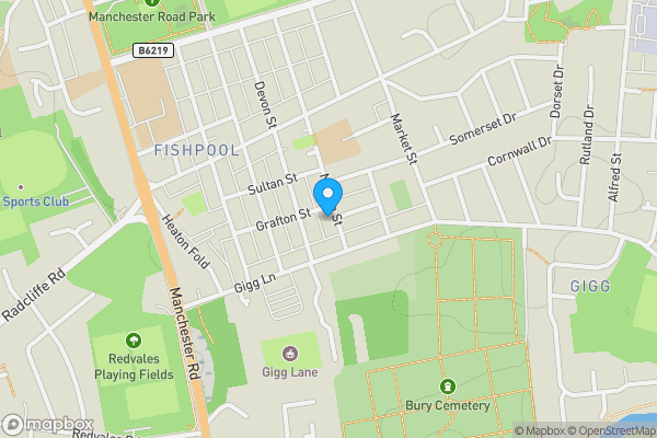 Map location for 94 Nelson Street, Bury, BL9 9HX