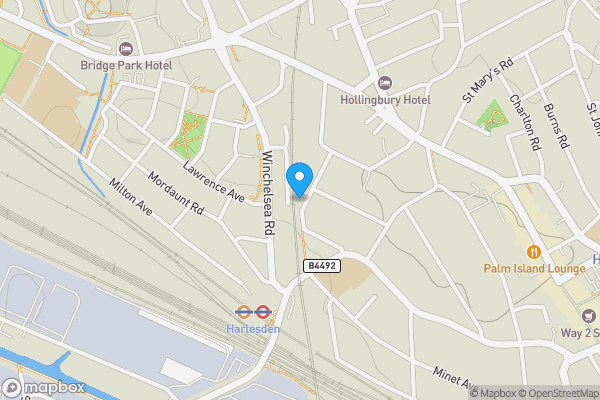 Map location for 2, Cecil Road, London, NW10 8UJ
