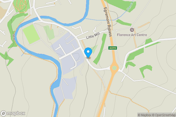 Map location for 26 Cringlethwaite Terrace, Egremont, Cumbria CA22 2RN