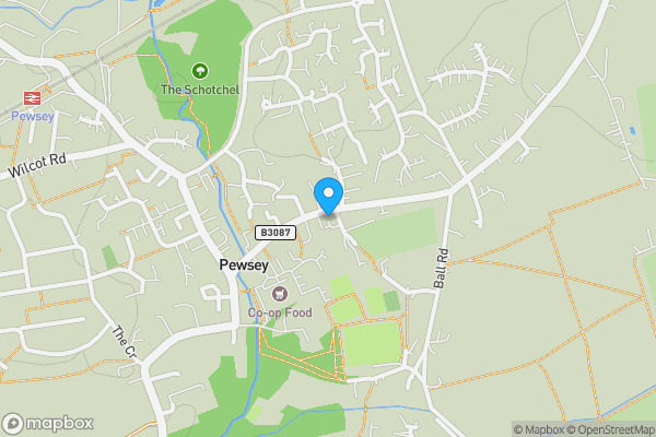 Map location for 50, High Street, PEWSEY, Wiltshire, SN9 5AQ