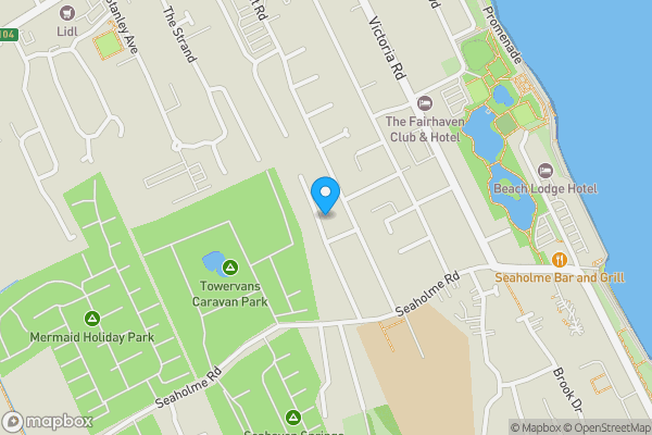 Map location for 30 Harris Boulevard, Mablethorpe, Lincolnshire, LN12 2DY