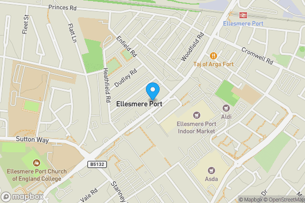 Map location for 78 Whitby Road, Ellesmere Port, CH65 0AA