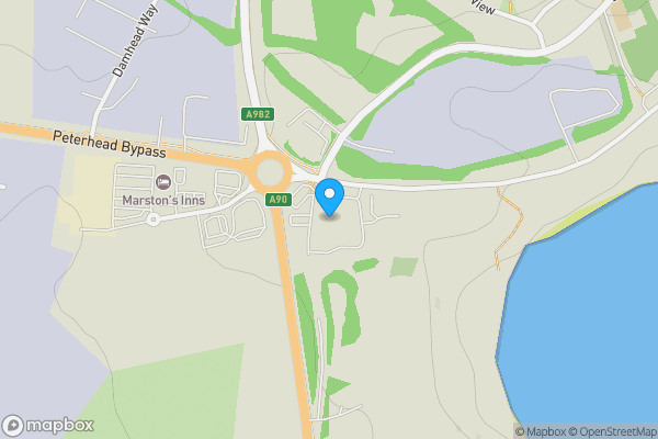 Map location for Invernettie Road, Let KFC Drive-Thru Investment, Peterhead, AB42 3FX