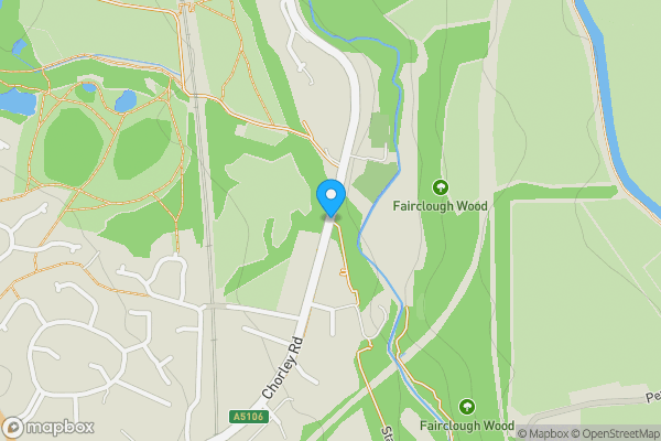 Map location for Chorley Road, Wigan, Lancashire, WN1 2SX