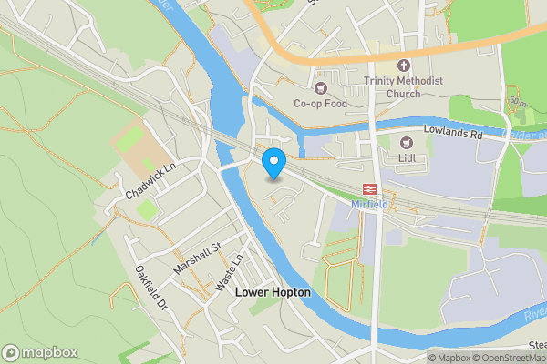 Map location for 26 Ledgard Wharf, Mirfield WF14 8NZ