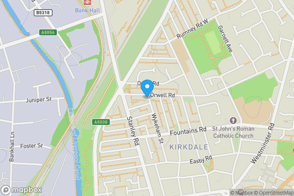 Map location for 29 Wykeham Street, Liverpool L4 1QY