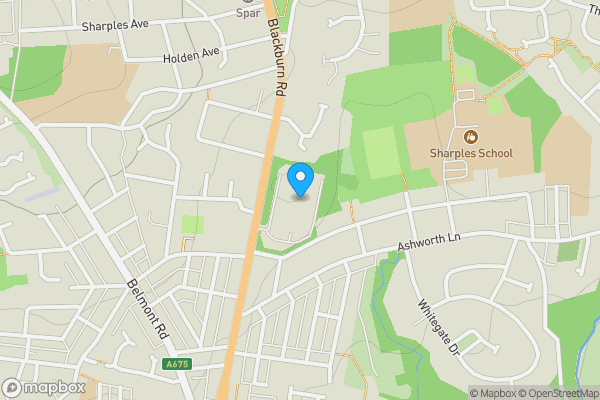 Map location for Apartment 218 Holden Mill, Blackburn Road, Bolton, Lancashire, BL1 7PN