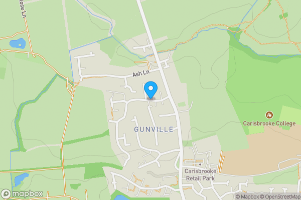 Map location for Broadwood Lane, Newport, PO30 5NE