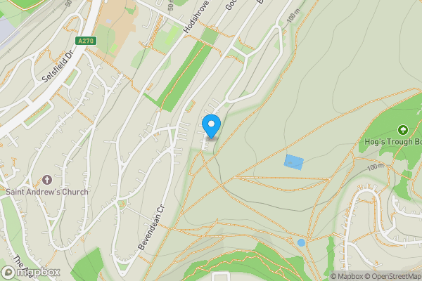 Map location for 17 Selba Drive, Brighton, East Sussex, BN2 4RG