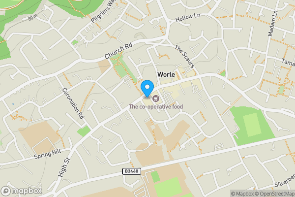 Map location for 138-140 High Street, Worle, BS22 6HE