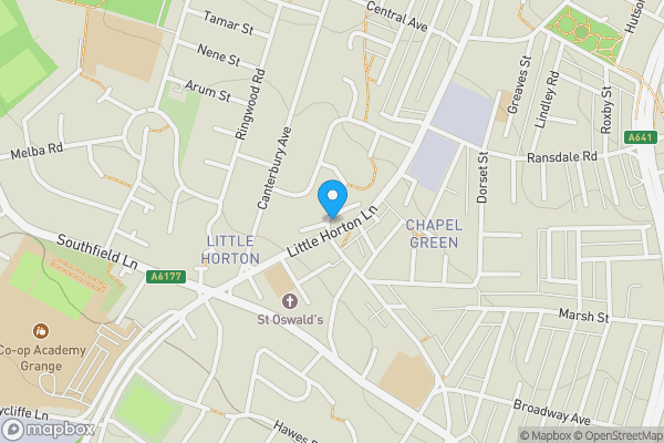 Map location for 1 Farside Green, Bradford, West Yorkshire, BD5 9DF