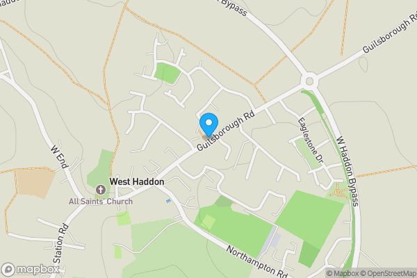 Map location for 27 Guilsborough Road, West Haddon, Northampton, NN6 7AD