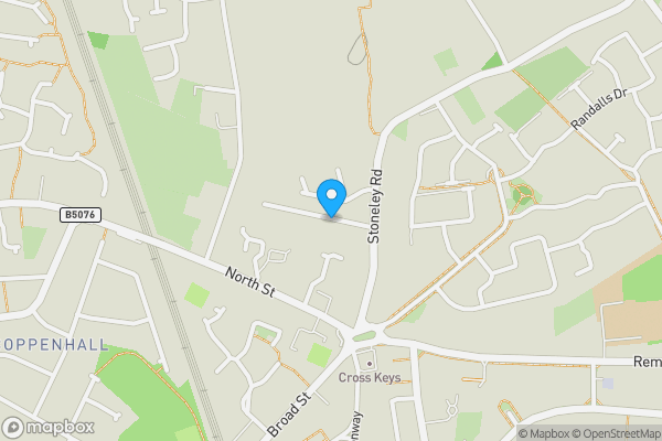 Map location for Stoneley Avenue, CREWE, Cheshire, CW1 4NH