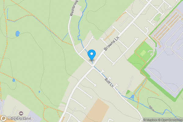 Map location for 2 Washbrook Lane, Allesley, Coventry, West Midlands CV5 9FG