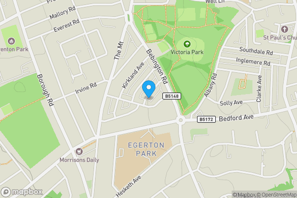 Map location for 21 Waring Avenue, Birkenhead, Merseyside, CH42 6QH CH42 6QH