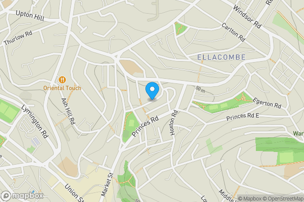 Map location for Alexandra Road, Devon, TQ1 1HZ