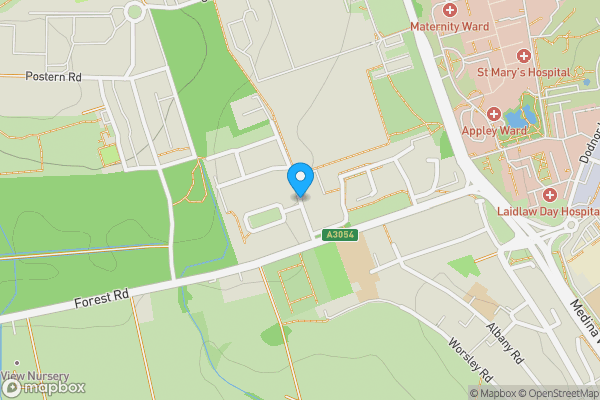 Map location for Argyle Road, Newport, PO30 5SB