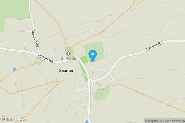 Map location for 3 The Green, Seamer, Middlesbrough, North Yorkshire TS9 5LS