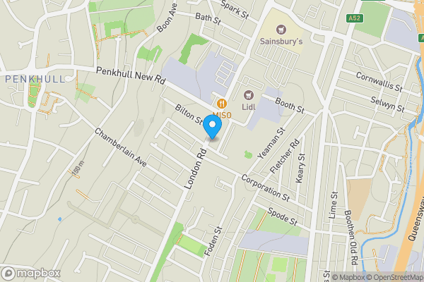 Map location for Garage to the rear 236 London Road, Stoke-On-Trent, Staffordshire ST4 5RH