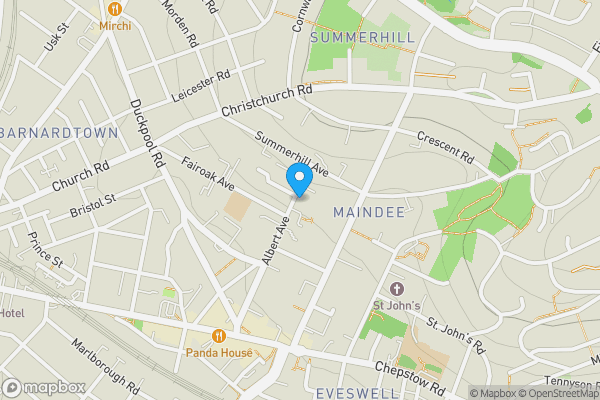 Map location for 60 Albert Avenue, Newport, NP198FT