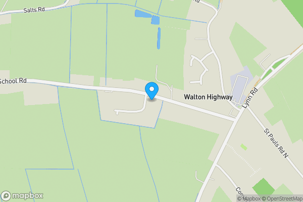 Map location for 216 School Road, Walton Highway, Wisbech, Norfolk PE14 7DR
