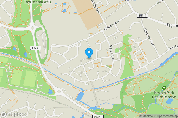 Map location for 26 Creswell Avenue Ingol, Preston, Lancashire, PR2 3XY