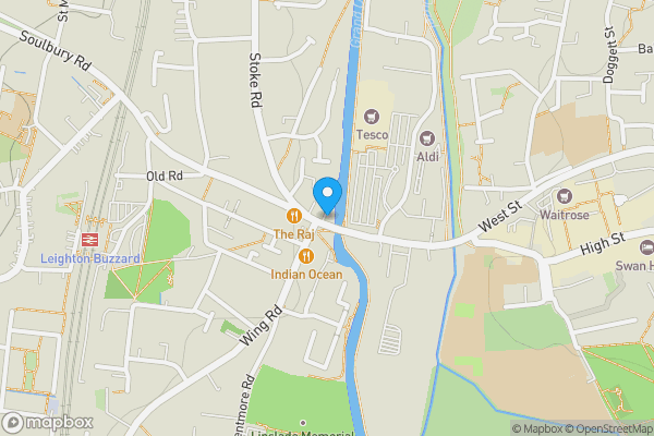 Map location for 30A Leighton Road, Leighton Buzzard, LU7 1LF