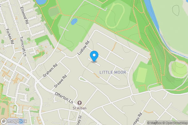 Map location for Bossington Close, Stockport, Cheshire, SK2 5BE