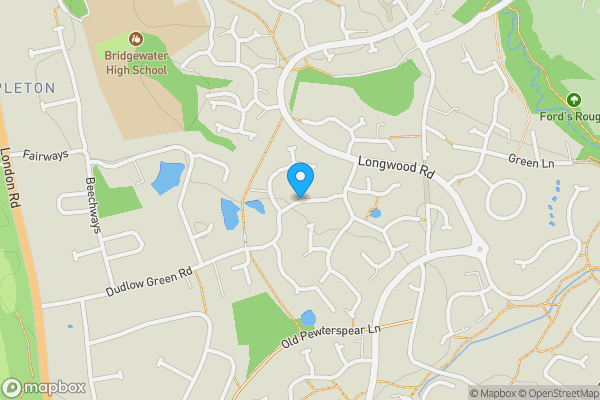 Map location for Dudlow Green Road, Warrington, WA4 5EH