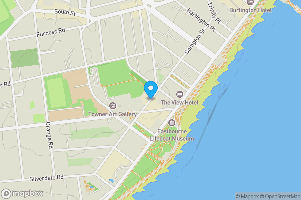 Map location for Compton Street, Eastbourne