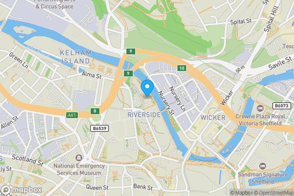 Map location for 148, Redgrave, Millsands, SHEFFIELD, South Yorkshire, S3 8NF