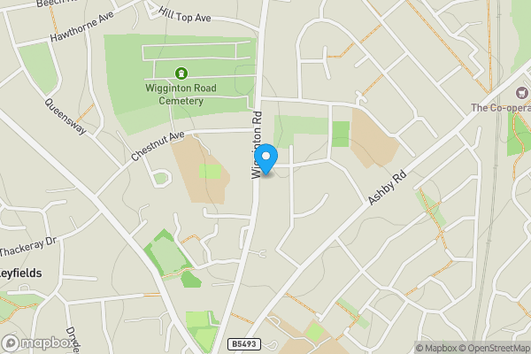 Map location for 74 Wigginton Road, Tamworth, B79 8RL