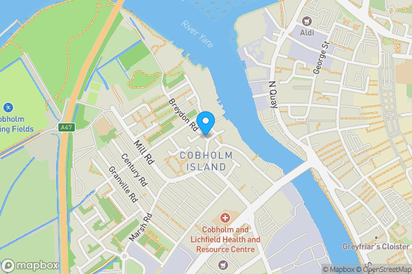 Map location for 7 Lady Haven Road, Great Yarmouth, Norfolk NR31 0AD