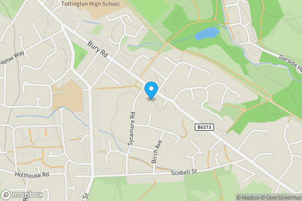 Map location for Newport Street, Bury, Lancashire, BL8 3EJ