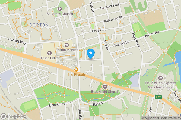 Map location for Garlick Street, Manchester, M18 8UB, Manchester