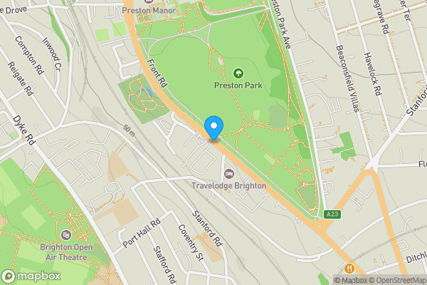 Map location for Preston Road, East Sussex, BN1 4QG