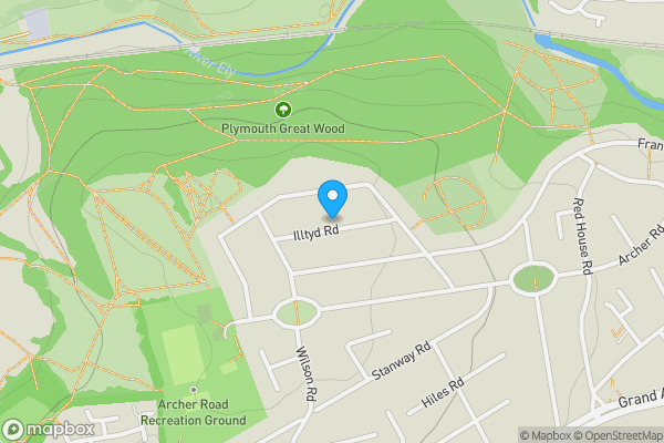 Map location for 24 Illtyd Road, Cardiff, CF5 4DY