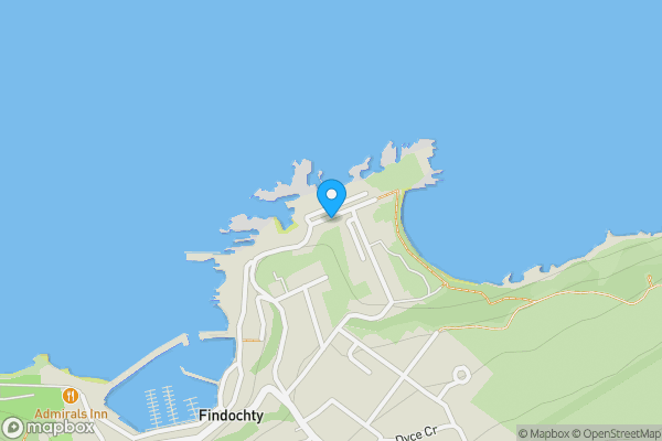 Map location for 6 Duke Street, Findochty, Buckie, Moray AB56 4PR