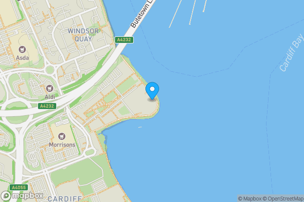 Map location for 18,30,42,43 & 58 Duncansby House Ferry Court, Cardiff, South Glamorgan, CF11 0AT