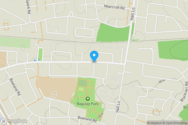 Map location for Findon Road, Manchester, Lancashire, M23 1WN