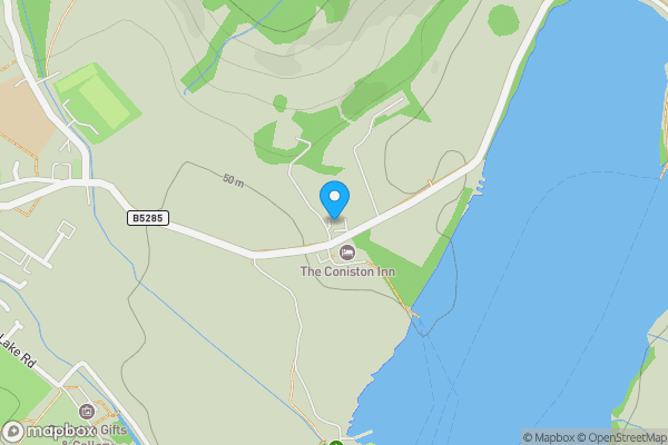 Map location for Development Site at, Waterhead Farm Barn and Orchard, Coniston, Cumbria LA21 8AJ