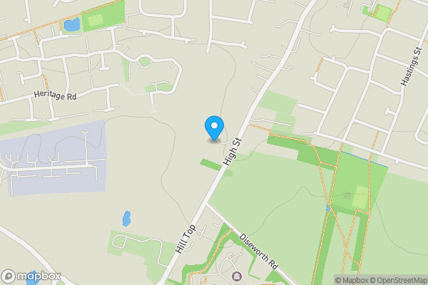 Map location for 98 High Street, Castle Donington DE74 2PQ